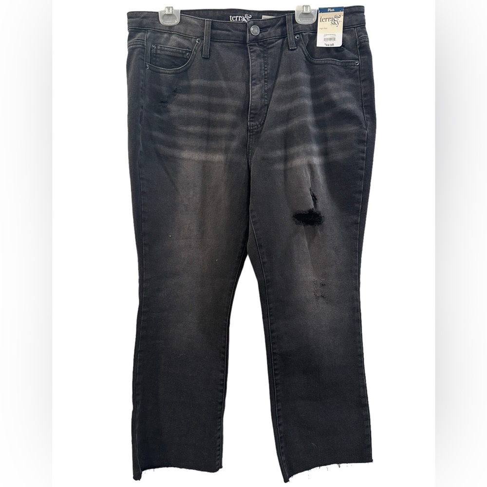 Terra & sky vintage high rise crop bootcut size 16W plus size NWT